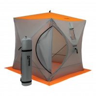 Палатка зимняя Куб  1,8х1,8 orange lumi/grey Helios