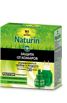 Комплект Gardex Naturin прибор универсальный + жидкость от комаров без запаха, 30 ночей