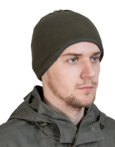 Шапка-шарф / флис / олива