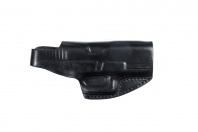 Кобура поясная мод. Jz Glock 19 закрытая / кожа / черный