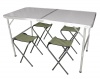 Набор Woodland Picnic Table Set, стол и стулья, 120 x 60 x 70 см (алюминий) NEW