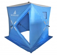 Палатка зимняя WOODLAND ICE FISH 4, 180х180х210 см (синий)NEW