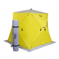 Палатка зимняя PIRAMIDA 2,0х2,0 yellow/gray PREMIER (PR-ISP-200YG)