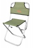 Стул Woodland Camp Stool ALU складной, со спинкой, 44 x 30 х 41 (74) см (алюминий) ASP-01