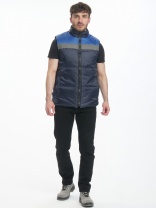 Жилет утепленный Экспертный СОП (тк.Оксфорд), т.синий/васильковый