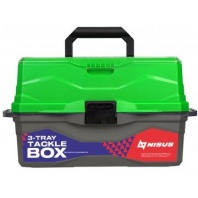 Ящик для снастей Tackle Box трехполочный NISUS зеленый
