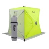 Палатка зимняя  Куб 1,8х1,8 yellow lumi/grey PREMIER