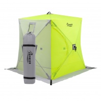 Палатка зимняя  Куб 1,8х1,8 yellow lumi/grey PREMIER