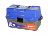 Ящик для снастей Tackle Box трехполочный NISUS синий