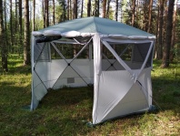 Тент CAMPACK-TENT A-2006W NEW, 6 граней, автомат, с ветро-влагозащитными полотнами