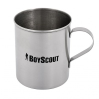 Кружка туристическая BOYSCOUT нержавеющая сталь, 400 мл