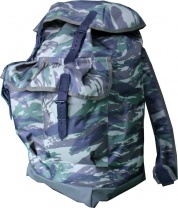Рюкзак "Таежный У" оксфорд 600D кожа 40л.