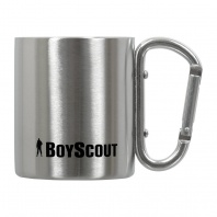 Термокружка BOYSCOUT 200 мл, ручка-карабин, нержавеющая сталь