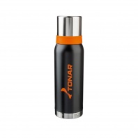 Термос HS.TM-040 1200ML черный (2 крышки-кружки) TONAR