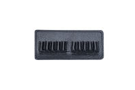 Подсумок поясной открытый 10п (223 Remington) / кожа / черный