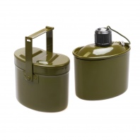 Набор посуды армейский (котелок+фляжка 1000мл/900мл) HS-NP 020031-00 Helios