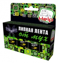 Липкая лента HELP от мух 4шт.
