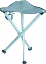 Стул Woodland Tripod Midii, складной, 55 х 38 см (алюминий) серый