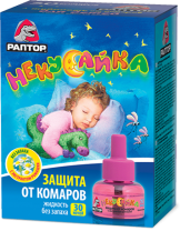 Комплект РАПТОР Некусайка  ПРОМО прибор+жидкость 60 ночей (+1 месяц в подарок)