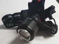 Фонарь на голову аккумуляторный HL-33-P50 (1мощный диод P50, 2 аккумулятора)