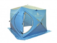 Палатка зимняя WOODLAND ICE FISH DOUBLE 205х205х190 см (синий)