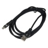 Кабель DIGMA USB A (m), micro USB B (m), 1.2м, черный