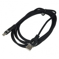 Кабель DIGMA USB A (m), micro USB B (m), 1.2м, черный