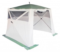 Тент CAMPACK-TENT A-2002W NEW, куб-автомат, с ветро-влагозащитными полотнами