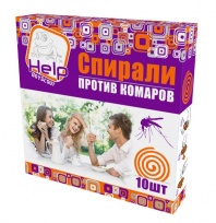 Спирали HELP от комаров 10 шт.
